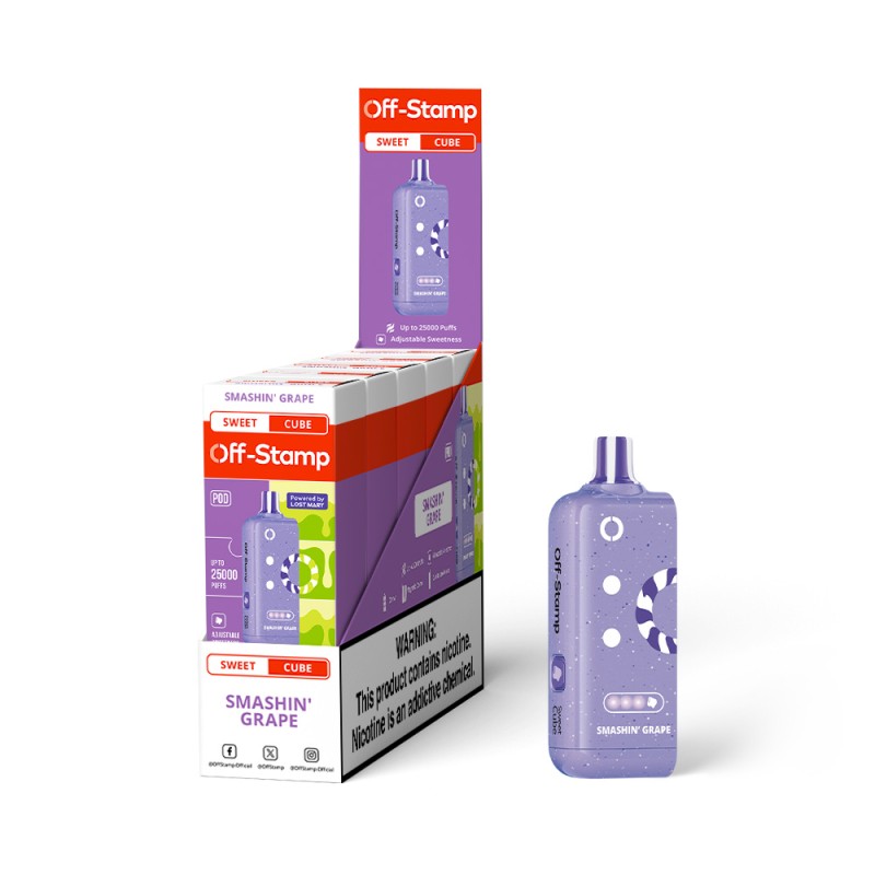 Off-Stamp X-Cube 25K Disposable Pods (Box of 5) Off-Stamp X-Cube 25K Disposable Pods (Box of 5)